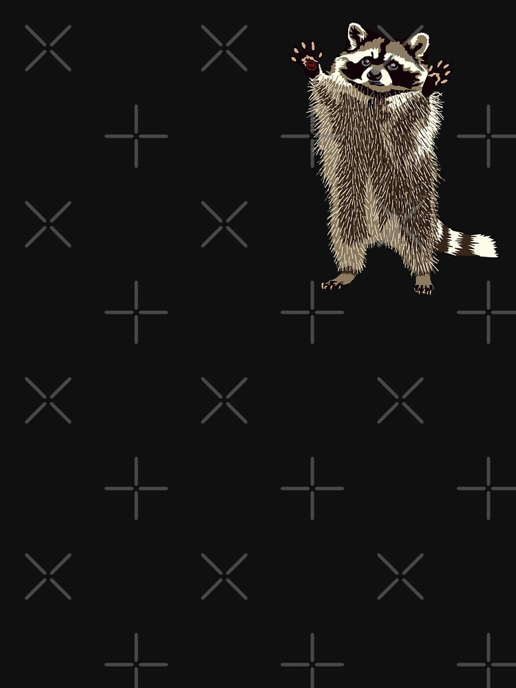 raccoon by SaharBareket T-Shirts, Hoodie, Sweatshirt | BlankRebels.com (Image 3)