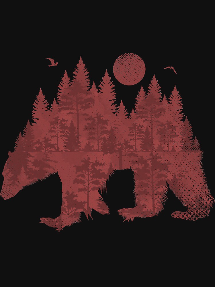 Nature Forest Mountains Wildlife by BundlerVq T-Shirts, Hoodie, Sweatshirt | BlankRebels.com (Image 3)