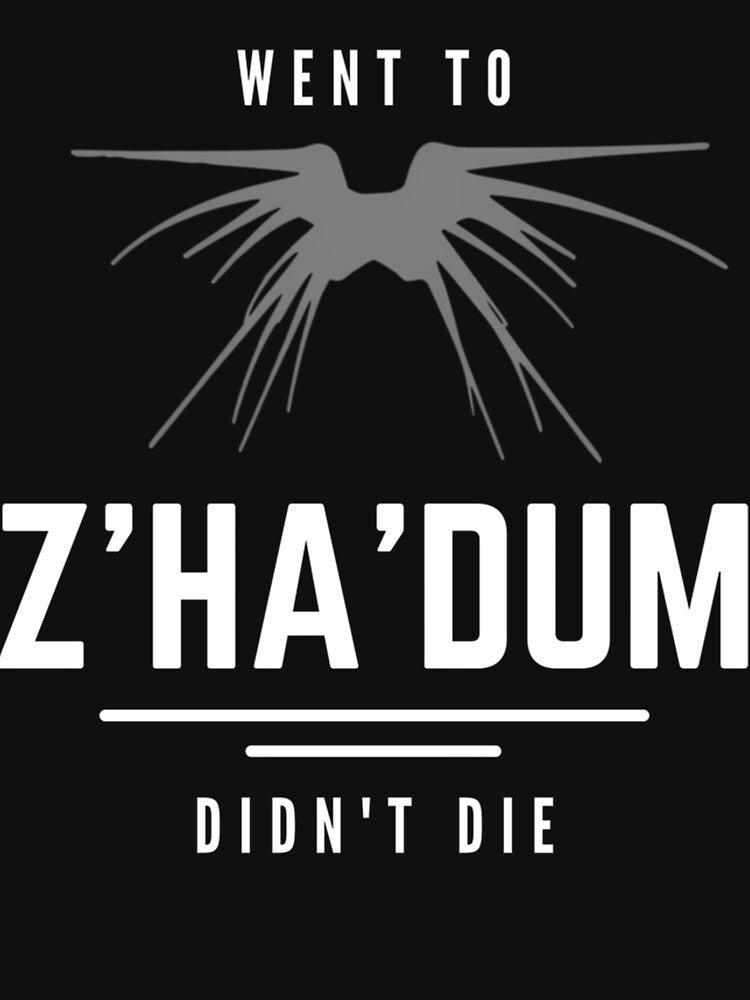 Went To Z'Ha'Dum - Didn'T Die - Shadow Ship - Black - Sci-Fi by HINEKAHL T-Shirts, Hoodie, Sweatshirt (Image 3)