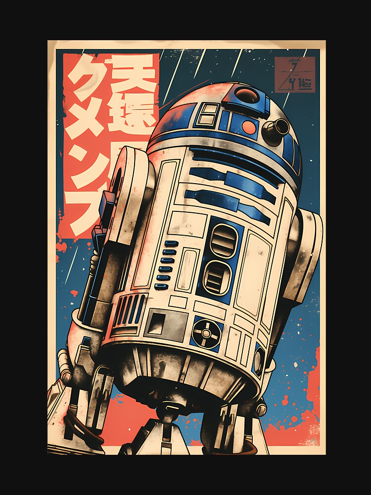 Vintage Robot Assistant R2 by KalinaEwoldt T-Shirts, Hoodie, Sweatshirt | BlankRebels.com (Image 3)