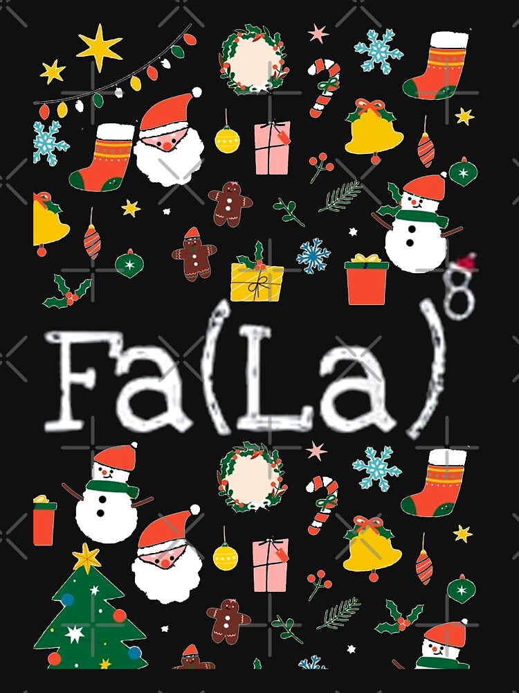 Math Nerd Christmas - Fa la la la exponent Classic T-Shirt by HalloweenFit Hoodie, Sweatshirt | BlankRebels.com (Image 3)