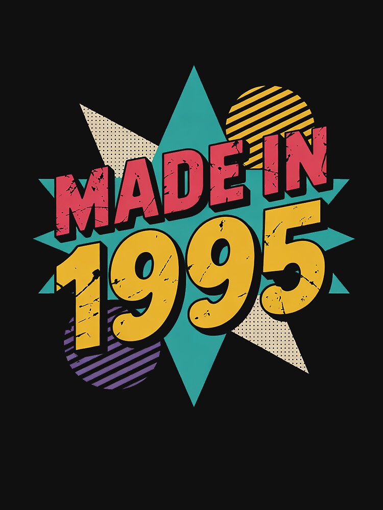 Made In 1995 30th Birthday by estellaken T-Shirts, Hoodie, Sweatshirt | BlankRebels.com (Image 3)