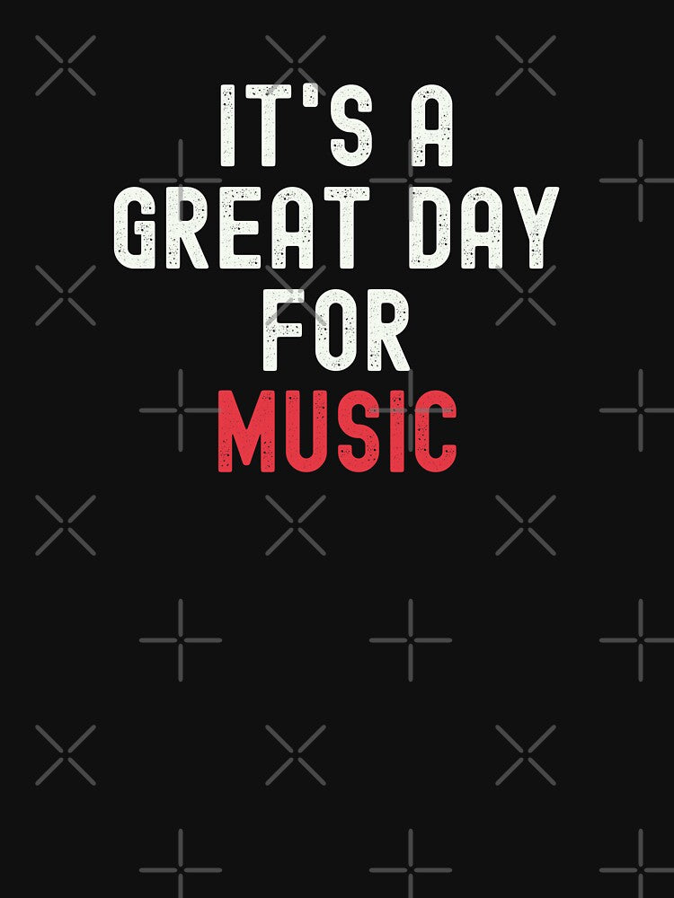 It's a Great Day for Music by kindxinn T-Shirts, Hoodie, Sweatshirt | BlankRebels.com (Image 3)