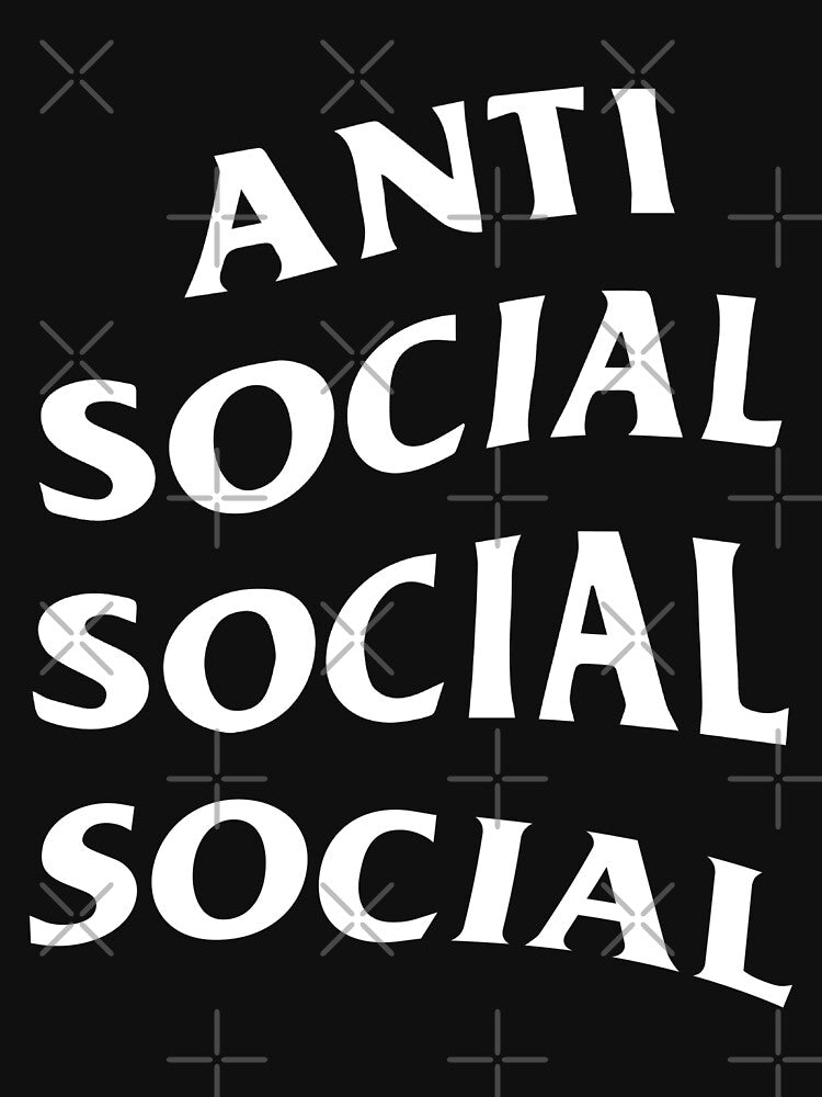 Anti Social Social Social by cwbs T-Shirts, Hoodie, Sweatshirt | BlankRebels.com (Image 3)