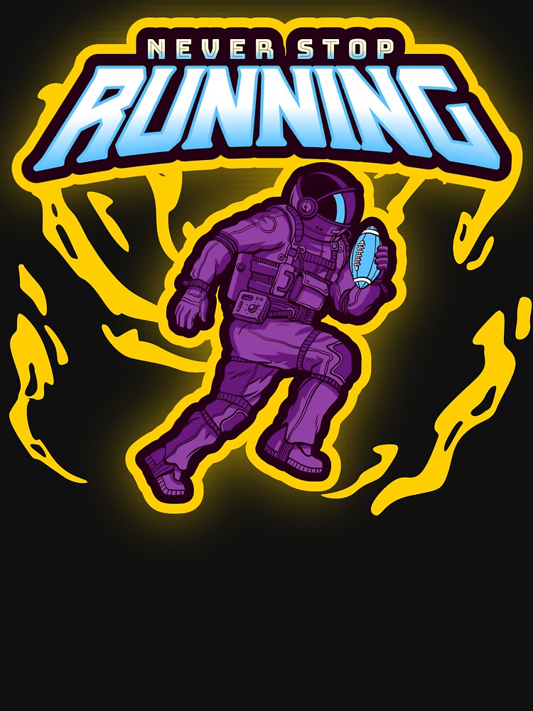 NEVER STOP RUNNING by MJ96-PRO T-Shirts, Hoodie, Sweatshirt | BlankRebels.com (Image 3)