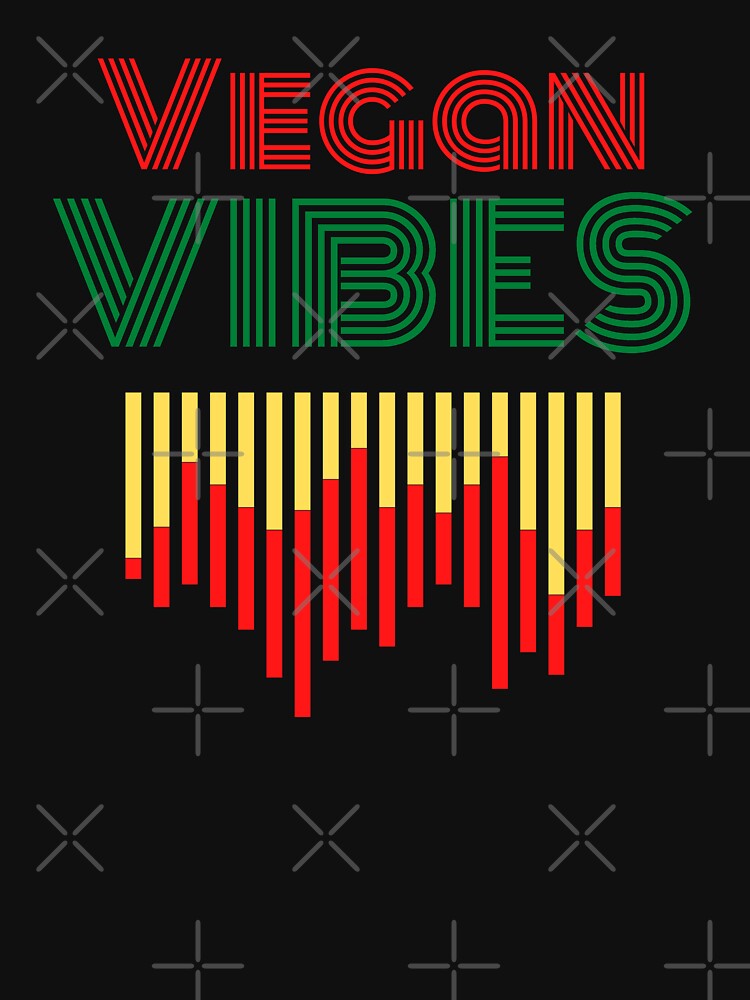 Vegan Music Vibes Red Green And Gold by Vegginitup T-Shirts, Hoodie, Sweatshirt | BlankRebels.com (Image 3)