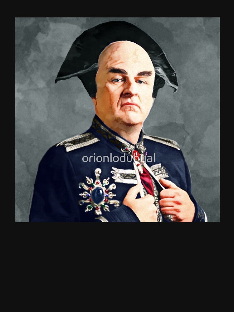 Babylon 5 Centauri Londo Mollari Portrait by orionlodubyal T-Shirts, Hoodie, Sweatshirt | BlankRebels.com (Image 3)