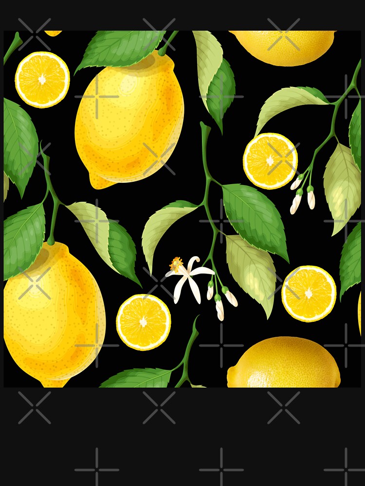Lemon Pattern by virilamissa T-Shirts, Hoodie, Sweatshirt | BlankRebels.com (Image 3)