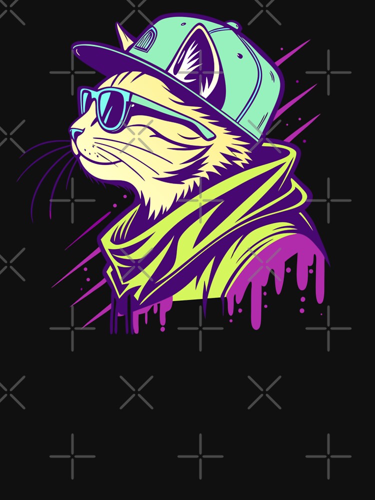 Street Cat Neon by Indoni
