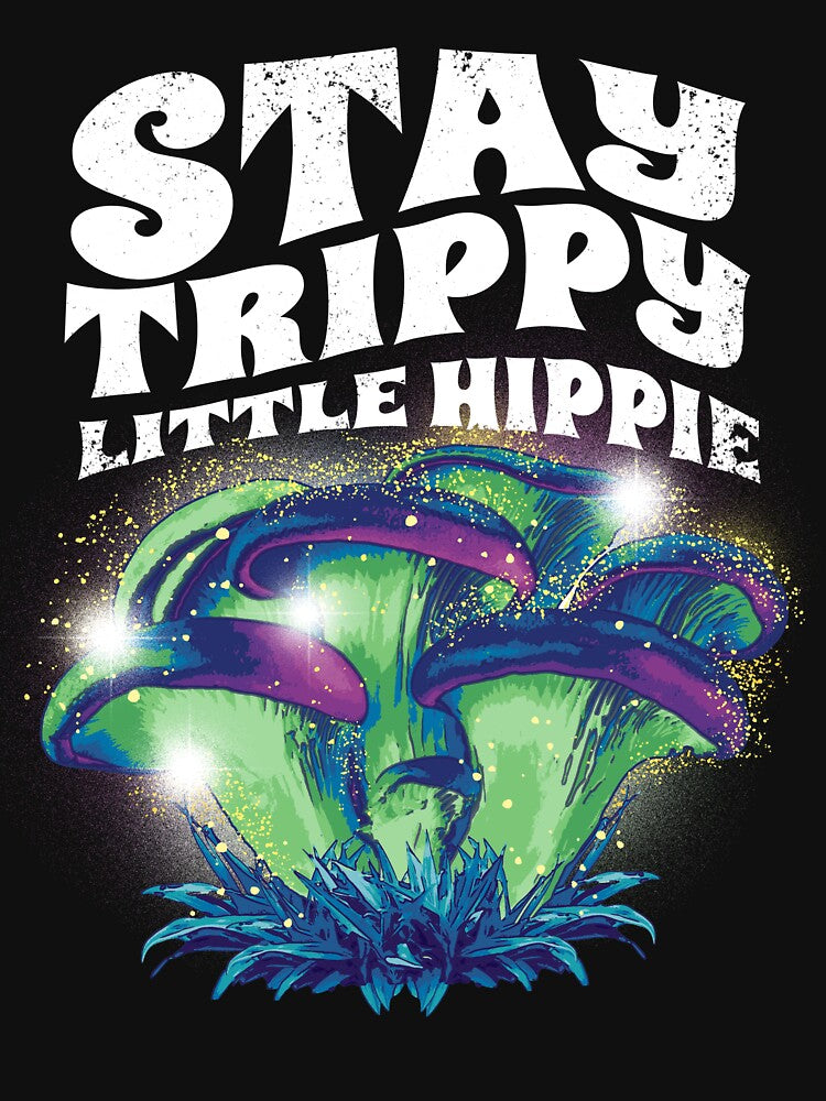 Hippie for Women Men 60's 70's Stay Trippy Little Hippie by Teez-Me T-Shirts, Hoodie, Sweatshirt | BlankRebels.com (Image 3)