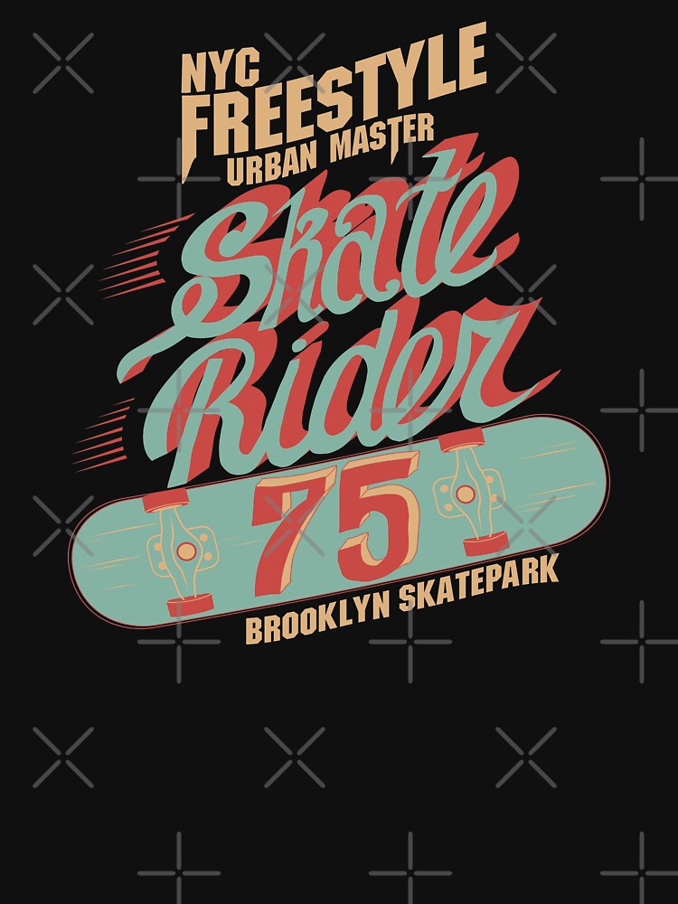 Vintage Retro New York City Skateboard Skating Gift by MintedFresh T-Shirts, Hoodie, Sweatshirt | BlankRebels.com (Image 3)