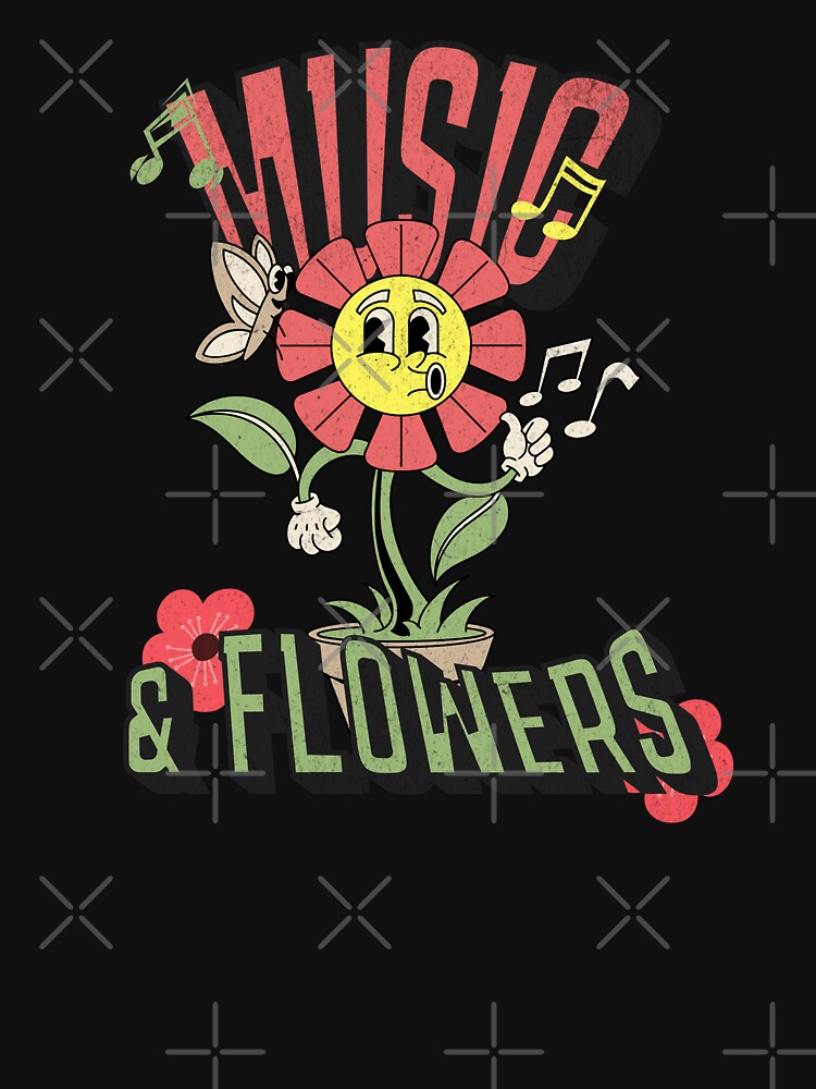 Music Flowers T-Shirts, Hoodie, Sweatshirt