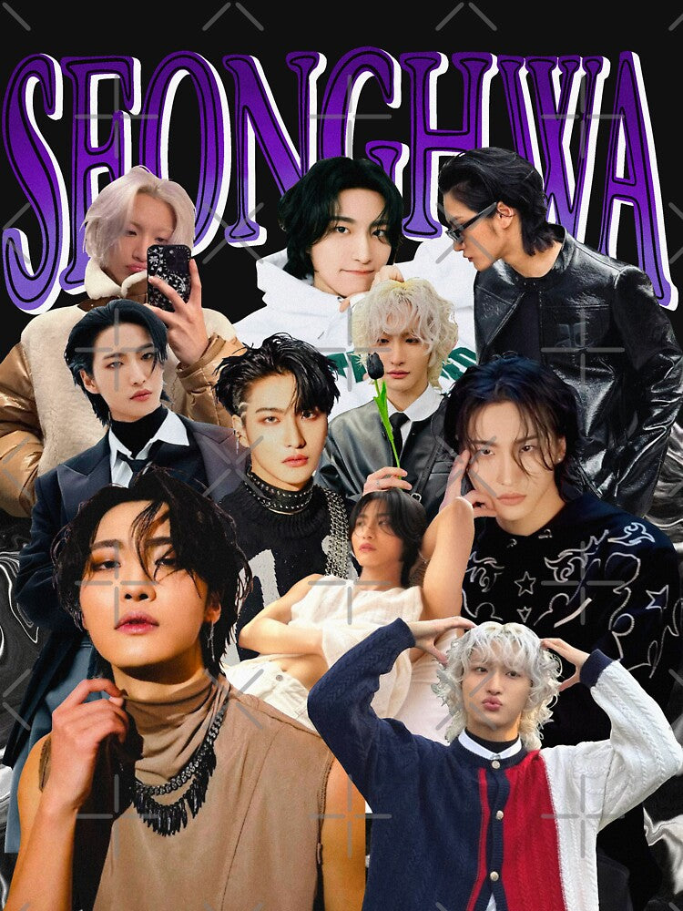 Seonghwa Vintage Edit by silverair T-Shirts, Hoodie, Sweatshirt | BlankRebels.com (Image 3)