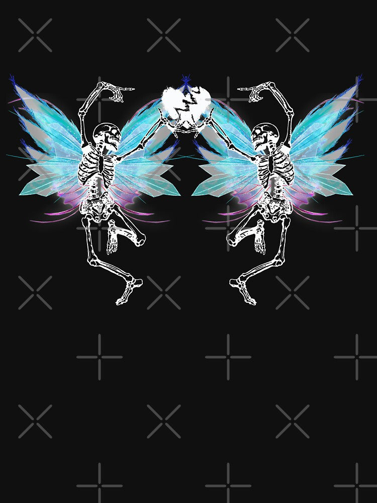 Skeleton Fairy Grunge Fairycore Aesthetic Gothic Cottagecore by Gothic Fantasy T-Shirts, Hoodie, Sweatshirt (Image 3)