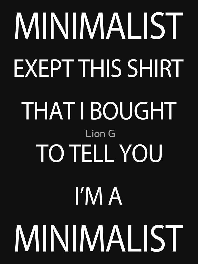 Minimalist - Expect this shirt by Lion G Hoodie, Sweatshirt | BlankRebels.com (Image 3)