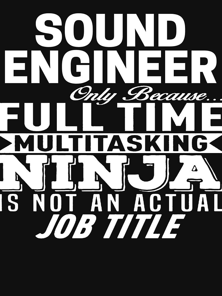 Sound Engineer by clickmostro T-Shirts, Hoodie, Sweatshirt | BlankRebels.com (Image 3)