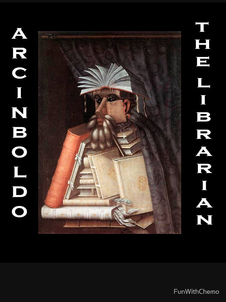 Arcinboldo - The Librarian by FunWithChemo T-Shirts, Hoodie, Sweatshirt | BlankRebels.com (Image 3)