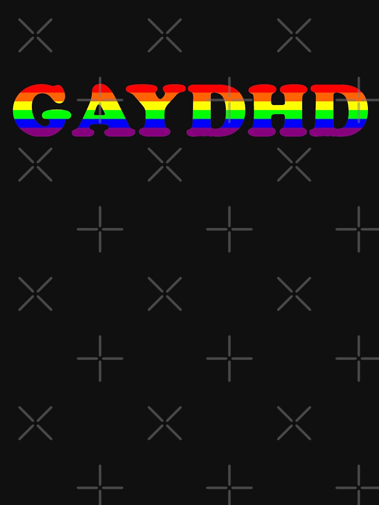 Gay ADHD Gaydhd Neurodiverse LGBT Pride by MrE-Tees Hoodie, Sweatshirt | BlankRebels.com (Image 3)