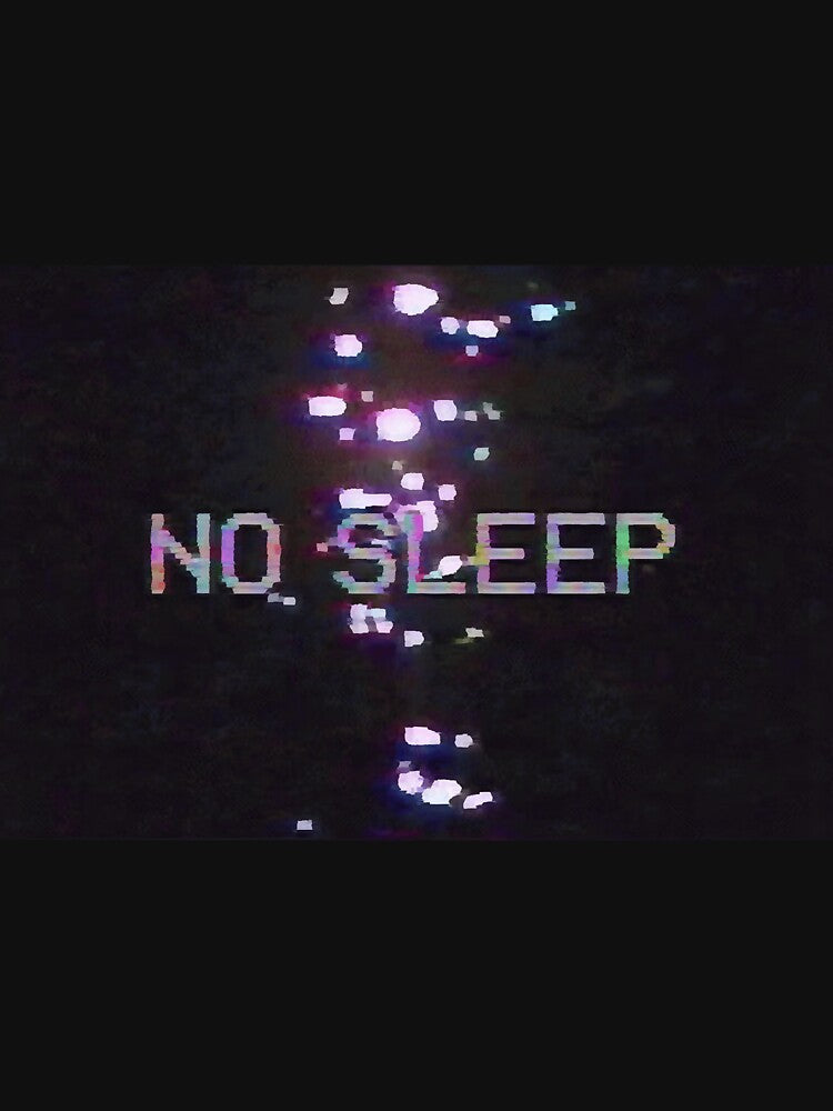 No Sleep - Aesthetic by Ruedige T-Shirts, Hoodie, Sweatshirt | BlankRebels.com (Image 3)