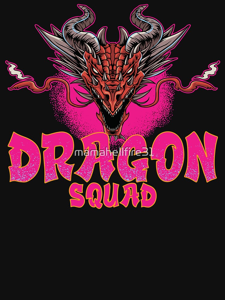 Dragon Squad, Dragon, Cool Japanese Dragon by mamahellfire31 T-Shirts, Hoodie, Sweatshirt | BlankRebels.com (Image 3)