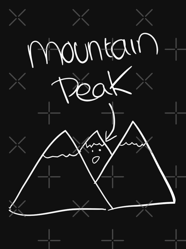 Mountain peak funny hiking tee design by Kam-designs Hoodie, Sweatshirt | BlankRebels.com (Image 3)