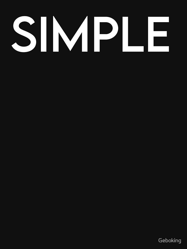 Simple Word by Geboking T-Shirts, Hoodie, Sweatshirt | BlankRebels.com (Image 3)