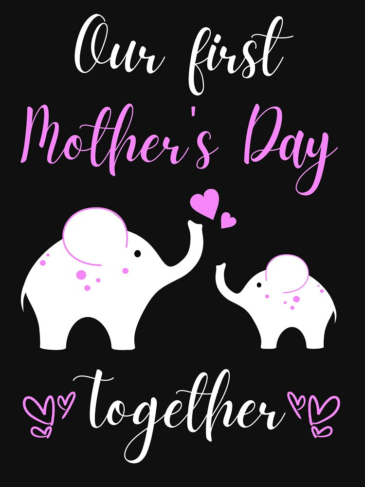 Our First Mothers Day by Jalib T-Shirts, Hoodie, Sweatshirt | BlankRebels.com (Image 3)