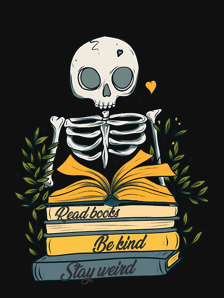 Read books be kind stay weird by atqgmswm3 T-Shirts, Hoodie, Sweatshirt | BlankRebels.com (Image 3)