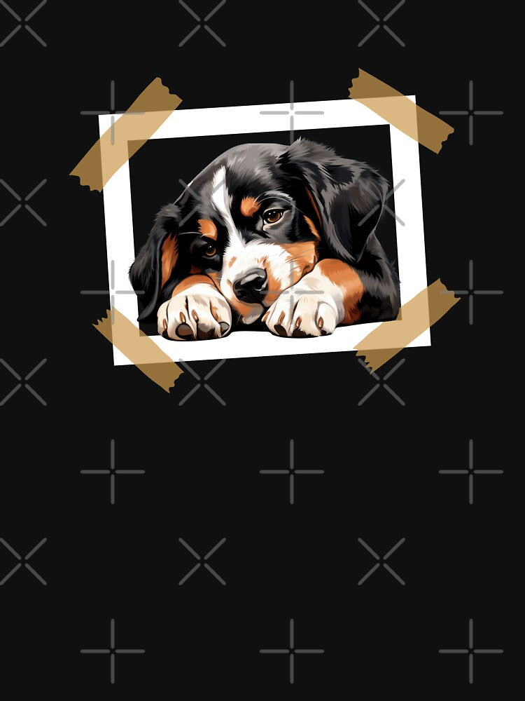 Entlebucher Mountain Puppy Sleeping by TheAnimalZ00 T-Shirts, Hoodie, Sweatshirt | BlankRebels.com (Image 3)