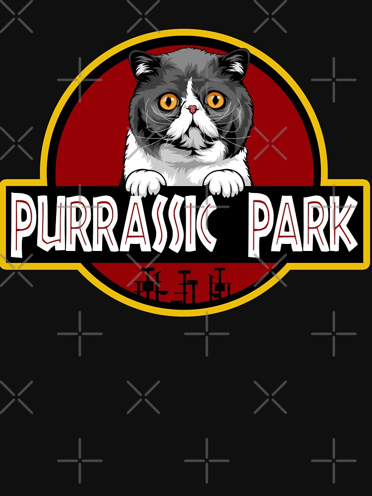 Funny Exotic Shorthair Cat Purrassic Park T-Shirts, Hoodie, Sweatshirt