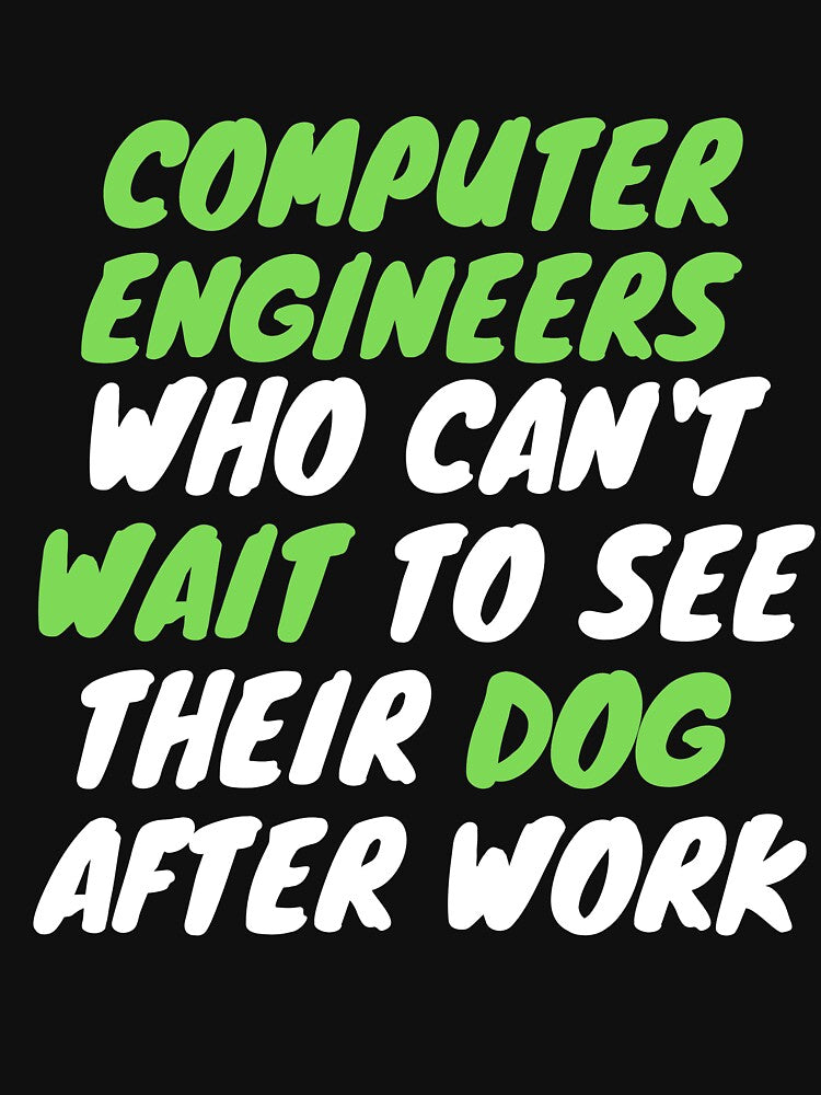 computer engineer dog after work by SnowballStep T-Shirts, Hoodie, Sweatshirt | BlankRebels.com (Image 3)