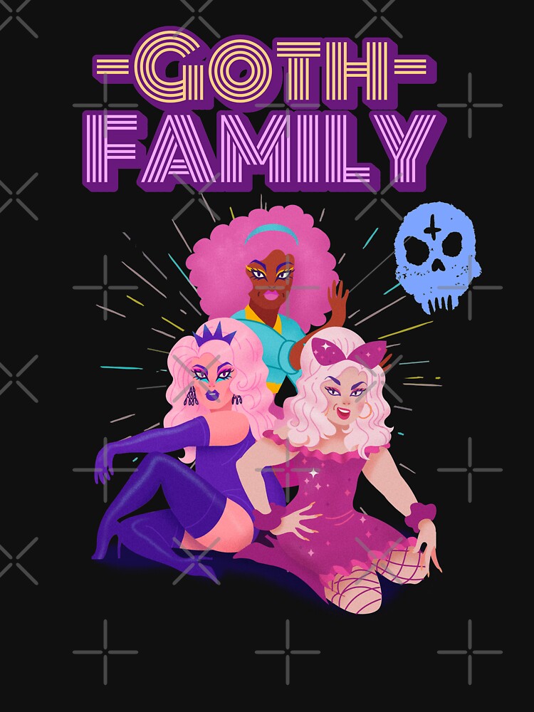Goth Family Style Design by darknessjeff86 T-Shirts, Hoodie, Sweatshirt | BlankRebels.com (Image 3)