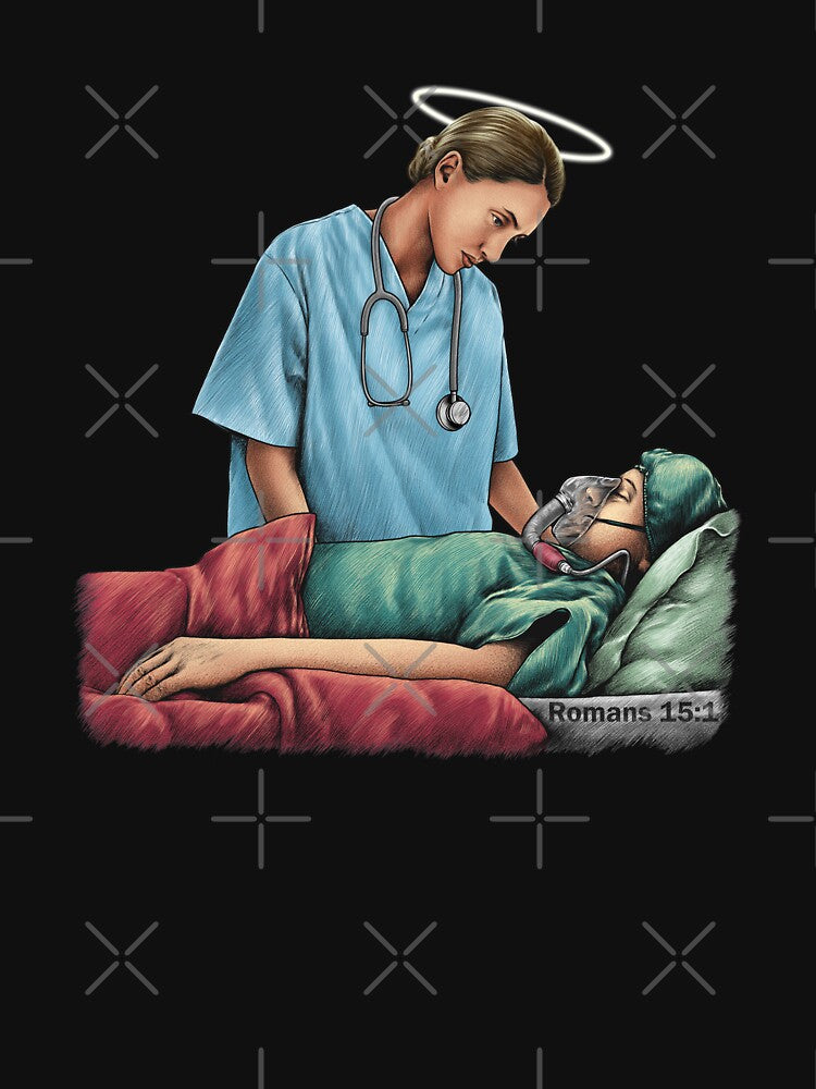 Heaven Sent Healer: Nurses Christian Faith LVN to RN by SayWhatJAY T-Shirts, Hoodie, Sweatshirt | BlankRebels.com (Image 3)