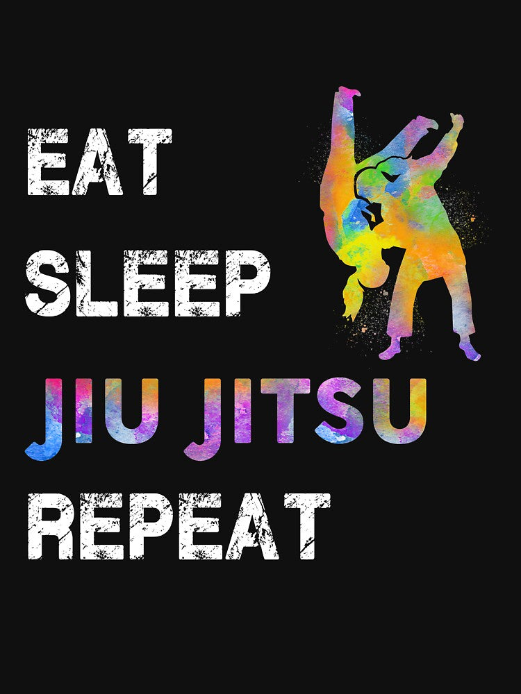 Eat Sleep Jiu Jitsu Repeat by SweetTea4U T-Shirts, Hoodie, Sweatshirt | BlankRebels.com (Image 3)