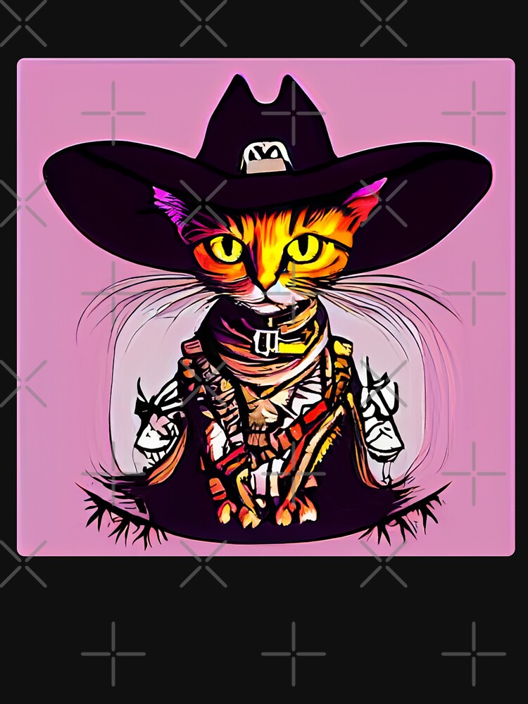 Spooky Cowboy Cat - Halloween Delight by Ridaelb T-Shirts, Hoodie, Sweatshirt | BlankRebels.com (Image 3)