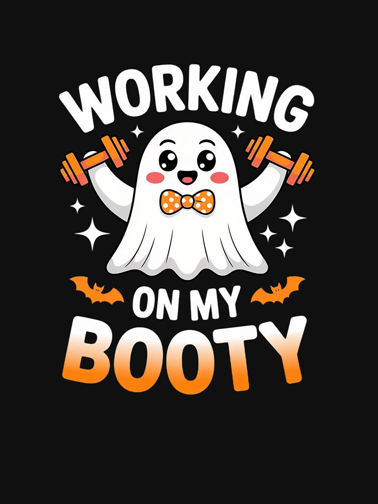 Boo Working My Booty Gym Fitness Halloween T-Shirts, Hoodie, Sweatshirt