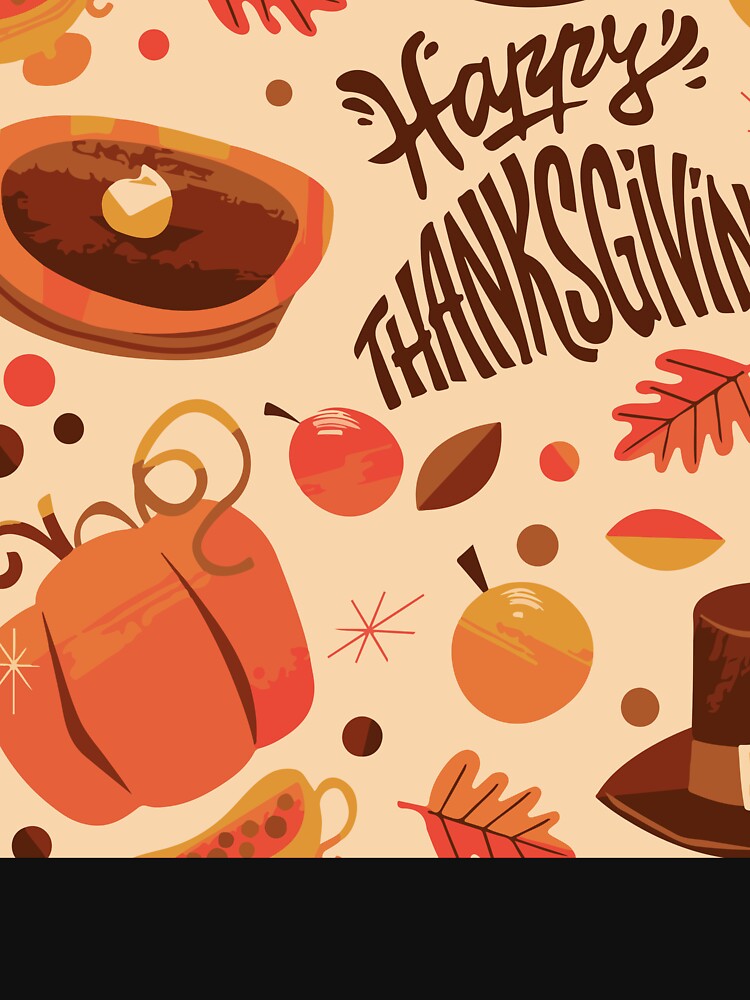 Thanksgiving Pattern by zaher97 T-Shirts, Hoodie, Sweatshirt | BlankRebels.com (Image 3)