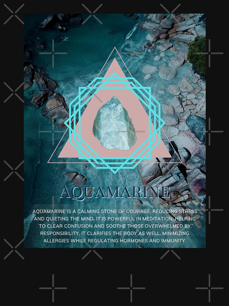 Aquamarine by Starboy Design T-Shirts, Hoodie, Sweatshirt | BlankRebels.com (Image 3)