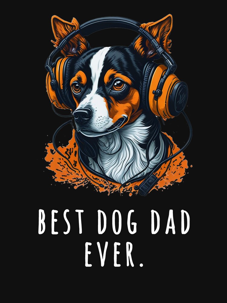 Best Dog Dad Ever Vintage Father's Day Dog Lover Gift by StiedemanAmelie T-Shirts, Hoodie, Sweatshirt (Image 3)