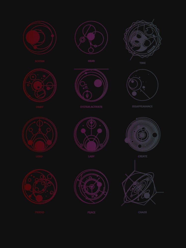 Gallifreyan Dr Who by PuffyHonk T-Shirts, Hoodie, Sweatshirt | BlankRebels.com (Image 3)