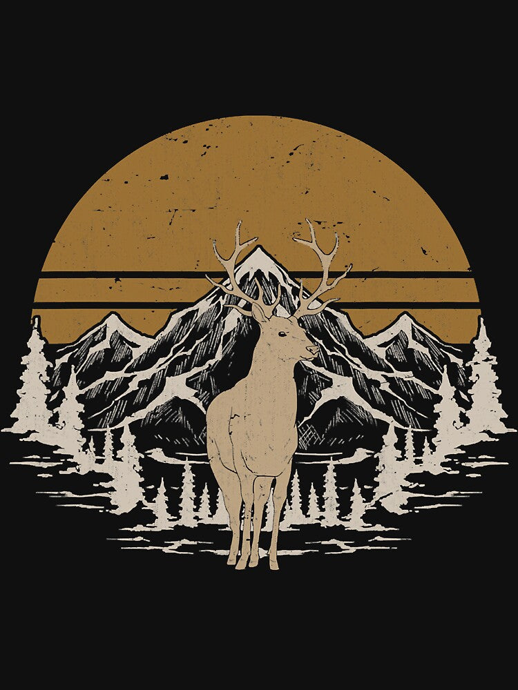 Trees Wildlife Forest Animal Deer by YesterDayCheck T-Shirts, Hoodie, Sweatshirt | BlankRebels.com (Image 3)