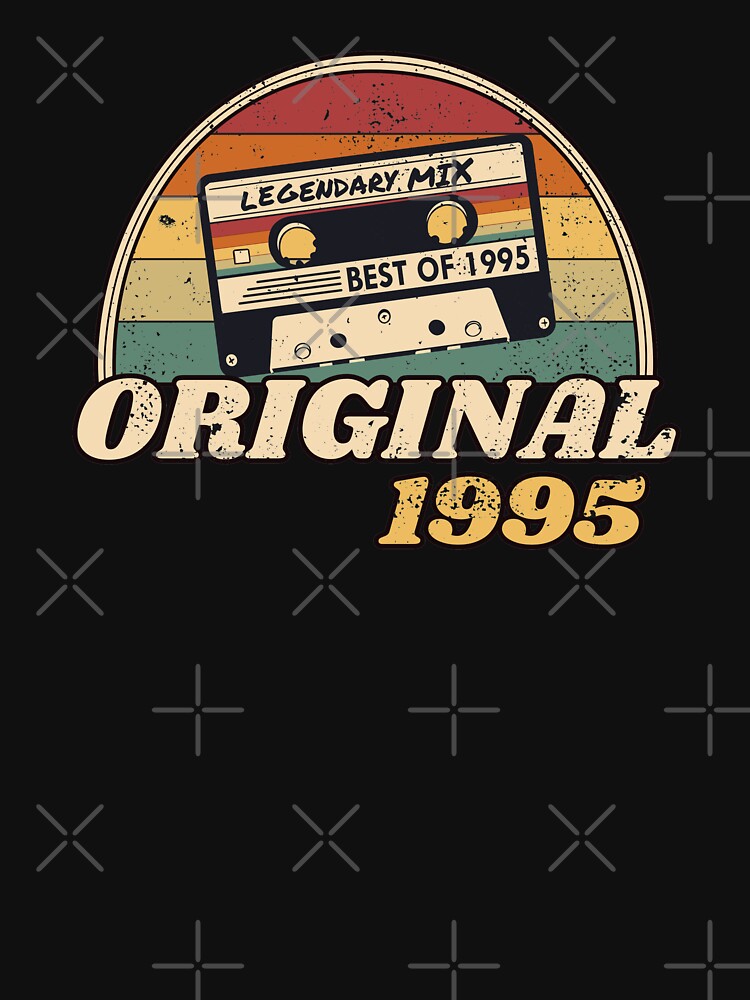 Vintage Retro Casette Legendary; MIX BEST OF 1995 by EinfachKlim T-Shirts, Hoodie, Sweatshirt | BlankRebels.com (Image 3)