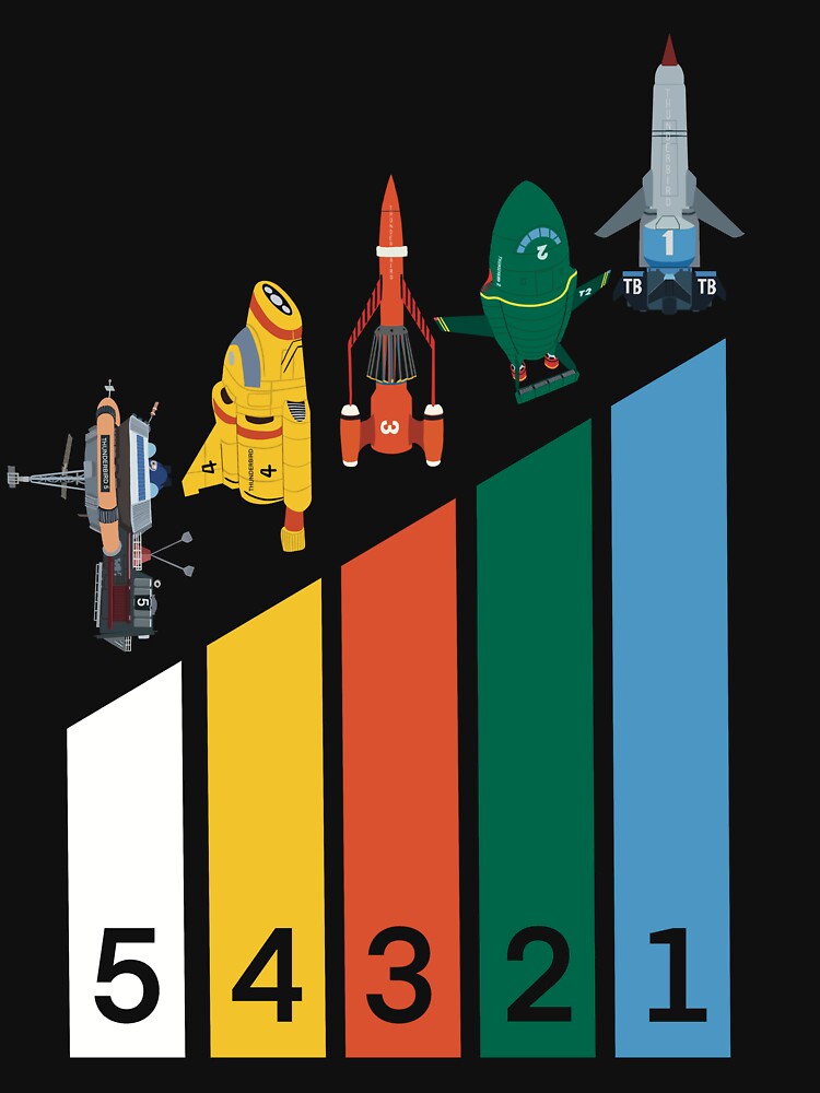 Thunderbirds by geekartistry T-Shirts, Hoodie, Sweatshirt | BlankRebels.com (Image 3)