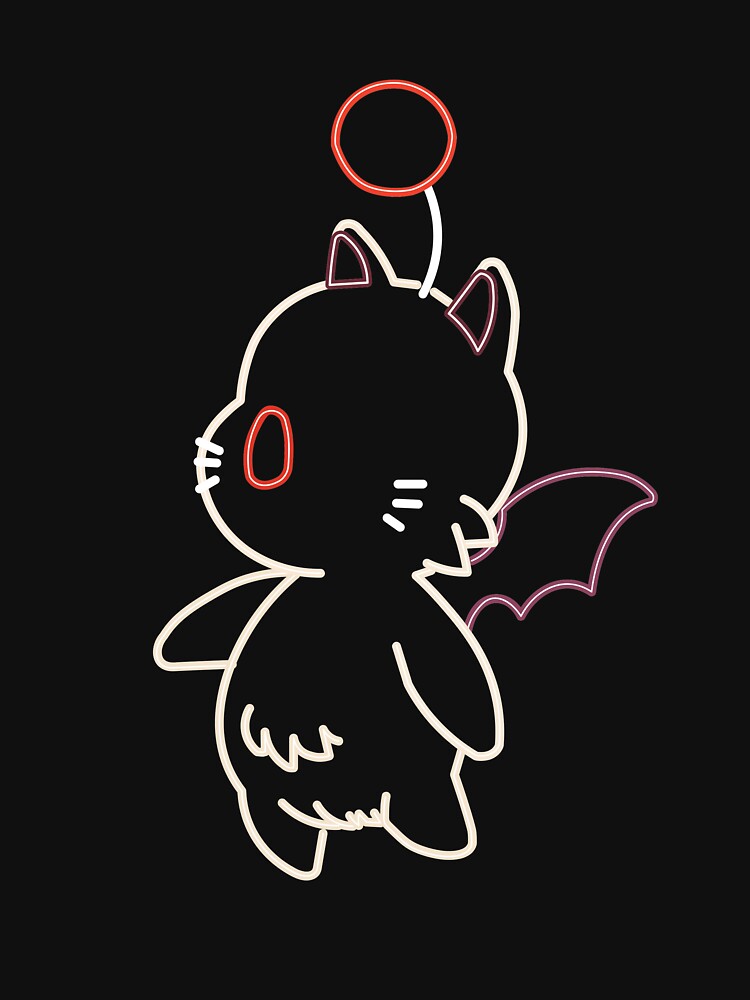 neon mooooogle by tenmanchan