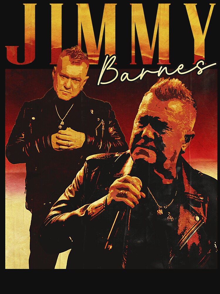 Jimmy Barnes Vintage Rock Aesthetic by boulderdesigns1 T-Shirts, Hoodie, Sweatshirt | BlankRebels.com (Image 3)