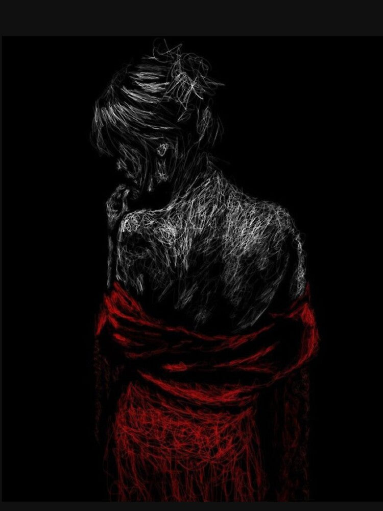 Red Whisper – Dark Aesthetic Art by ElegantKsh T-Shirts, Hoodie, Sweatshirt | BlankRebels.com (Image 3)
