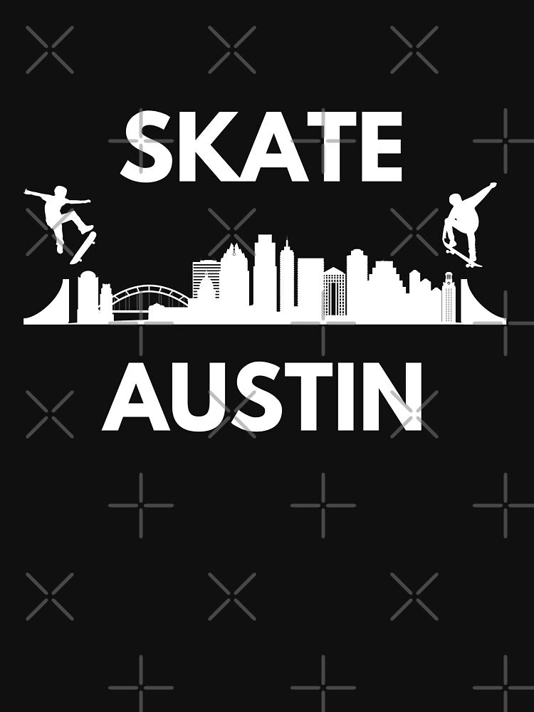 Skate Austin Skateboard ATL Fans by BadLatitude T-Shirts, Hoodie, Sweatshirt | BlankRebels.com (Image 3)