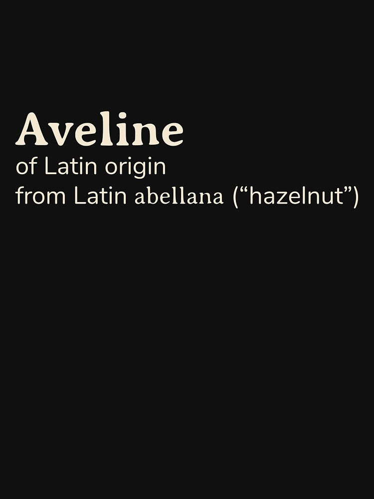 Aveline name etymology by YourNameStory T-Shirts, Hoodie, Sweatshirt | BlankRebels.com (Image 3)