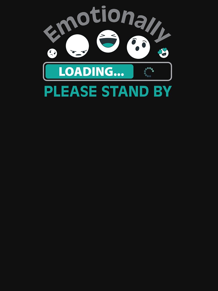 Emotionally Loading – Funny Low Battery Shirt for Overthinkers and Introverts by viola001 Hoodie, Sweatshirt (Image 3)