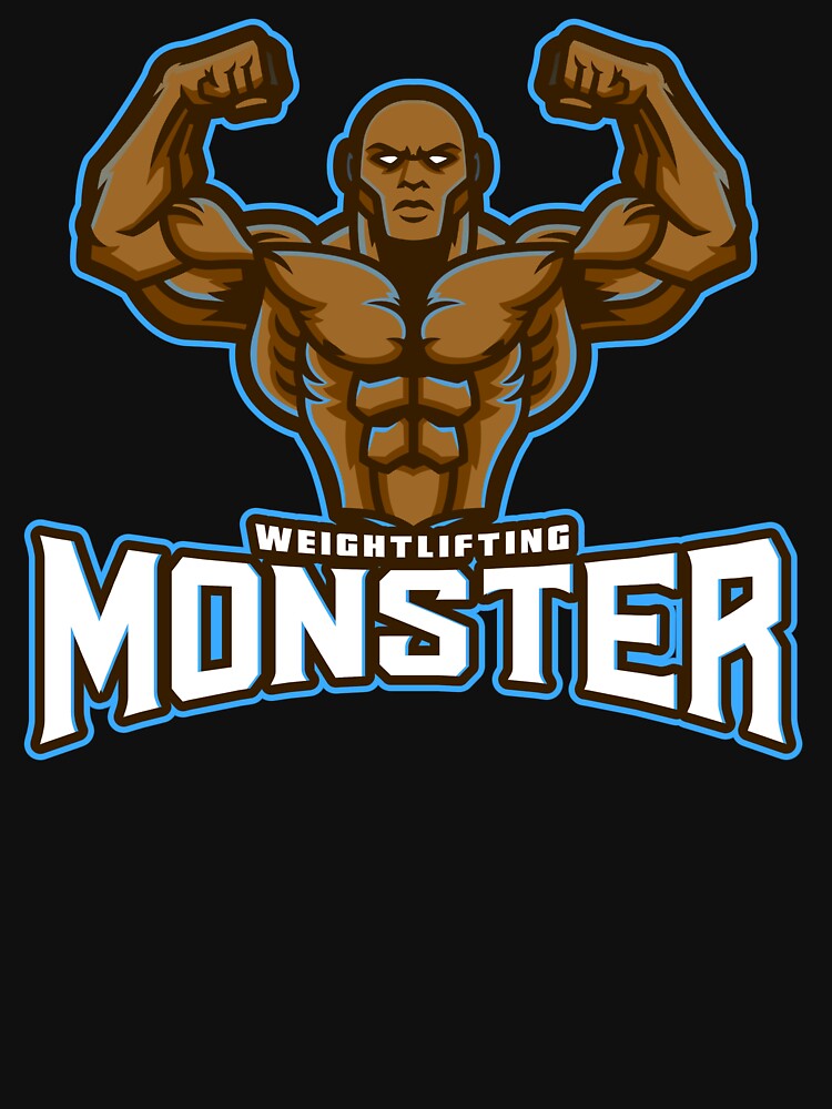 WEIGHTLIFTING MONSTER!!! by MJ96-PRO T-Shirts, Hoodie, Sweatshirt | BlankRebels.com (Image 3)